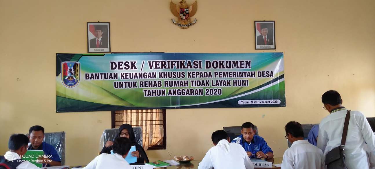 PENGAJUAN BANTUAN REHABILITASI RUMAH TIDAK LAYAK HUNI (RTLH) DARI DANA KABUPATEN TAHUN 2020